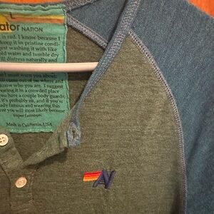 Aviator National classic baseball T sz L